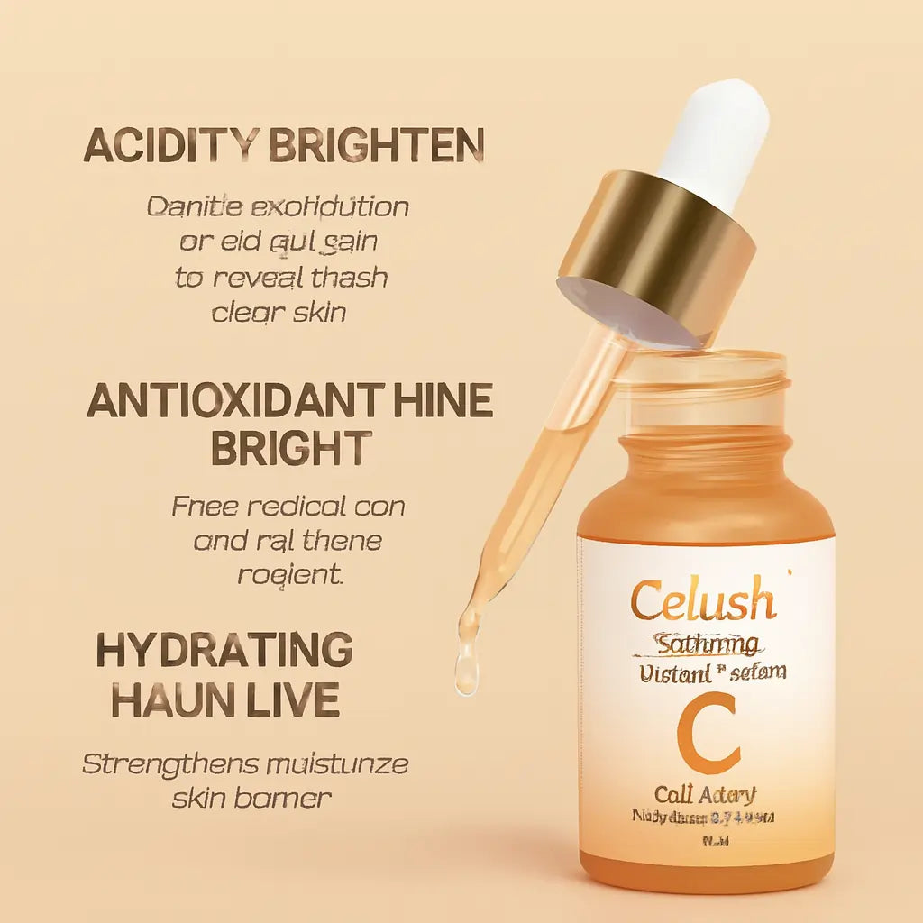 CeLush Vitamin C Serum (For Men & Women • All Skin Types)