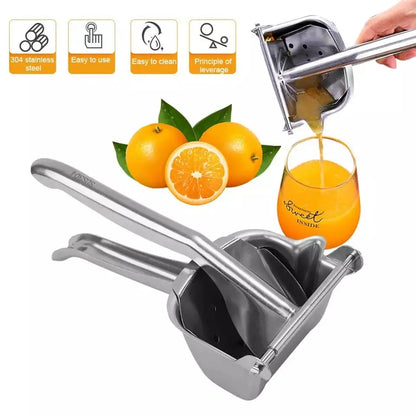 Stainless Steel Manual Juicer Squeezer