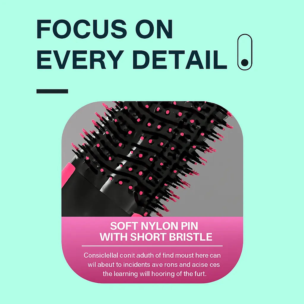 One Step 3-in-1 Hair Dryer and Styler