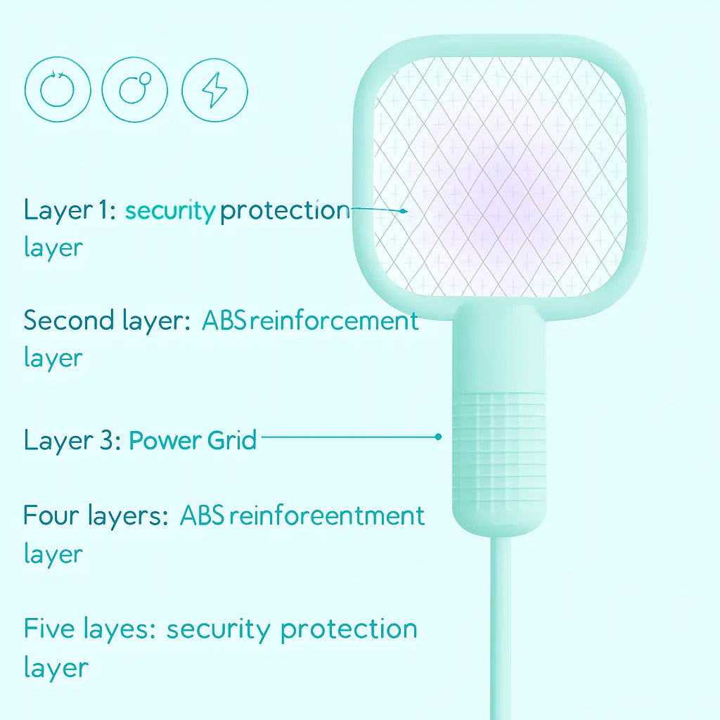 Portable Electric Mosquito Swatter