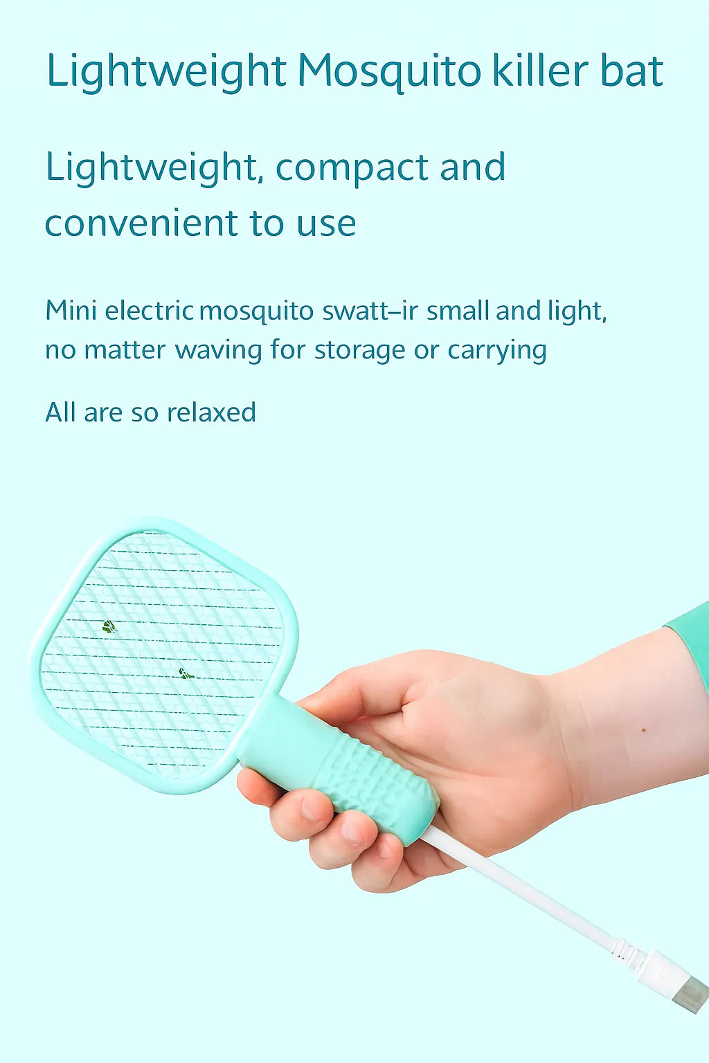 Portable Electric Mosquito Swatter