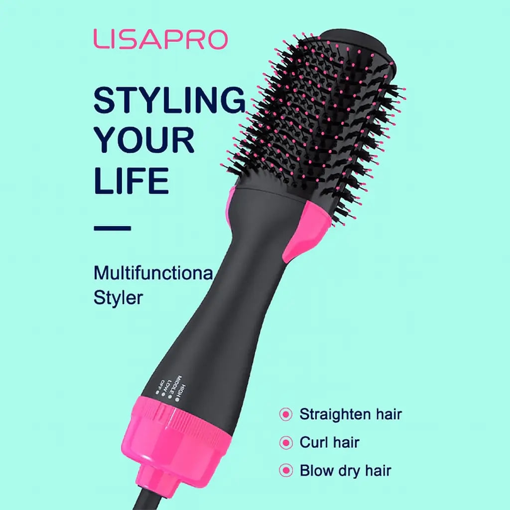 One Step 3-in-1 Hair Dryer and Styler